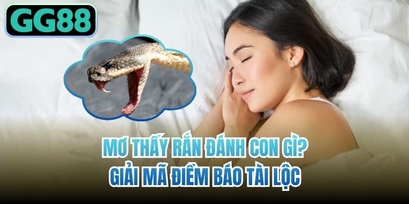 Mơ Thấy Rắn Đánh Con Gì