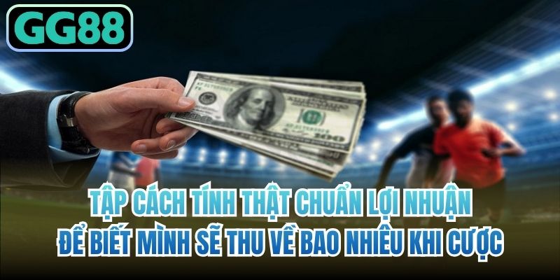 Tập cách tính thật chuẩn lợi nhuận để biết mình sẽ thu về bao nhiêu khi cược